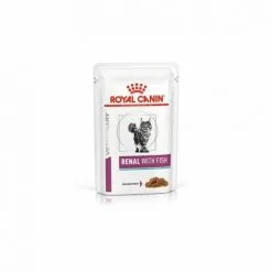 Royal Canin Veterinary Diet Renal Pour Chats Bouchées En Sauce Poisson 12 Sachets 85 G