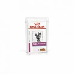 Royal Canin Veterinary Diet Renal Pour Chats Bouchées En Sauce Poulet 12 Sachets 85 G