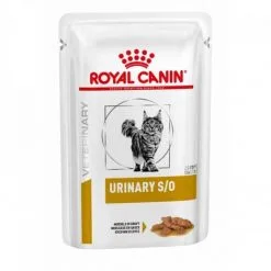Royal Canin Veterinary Diet Urinary S/O Pour Chats Morceaux 12 Sachets 85 G
