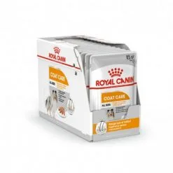 Mousse Royal Canin Coat Care Pour Chien - 12 Sachets Fraîcheur 85 G