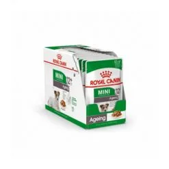 Mousse Royal Canin Mini Ageing 12+ Pour Chien Senior - 12 Sachets Fraîcheur 85 G