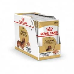 Mousse Royal Canin Teckel Adulte - 12 Sachets Fraîcheur 85 G