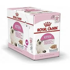 ROYAL CANIN Feline Health Nutrition Wet Kitten Mousse 12x85g