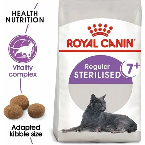 ROYAL CANIN Croquette Chat Royalcanin Sterilised 7+ 400g 2 ROYAL CANIN Croquette Chat Royalcanin Sterilised 7+ 400g – Image 2