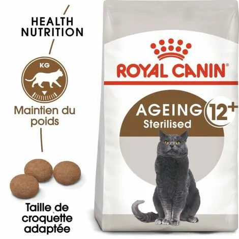 ROYAL CANIN Croquette Chat Royalcanin Sterilised 12+ 400g 2 ROYAL CANIN Croquette Chat Royalcanin Sterilised 12+ 400g – Image 2