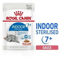 Patee Chat Royal Canin Indoor 7+ Sauce 12x85g -ROYAL CANIN Soldes 2022 29411265 3