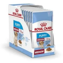 Chiot Royal Canin Puppy - Viande š Salsa - 10 Enveloppe X 140 Gr