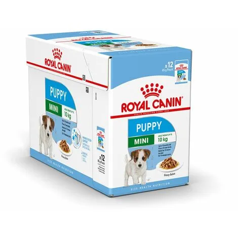 Royal Canin Puppy Mini - Viande š Salsa - 12 Enveloppe X 85 Gr 1 Royal Canin Puppy Mini - Viande š Salsa - 12 Enveloppe X 85 Gr