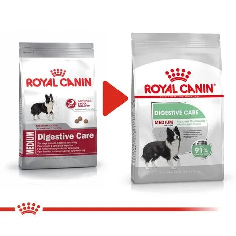 Nourriture Que Les Chiens De Soins De Taille Moyenne De Canin Royal Canin De Taille Moyenne (sant_ Digestive) - €conomies De Pack 2 X 12 Kg 1 Nourriture Que Les Chiens De Soins De Taille Moyenne De Canin Royal Canin De Taille Moyenne (sant_ Digestive) - €conomies De Pack 2 X 12 Kg