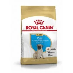Croquettes Pour Chiot Carlin Royal Canin Breed Pug Junior Sac 1,5 Kg